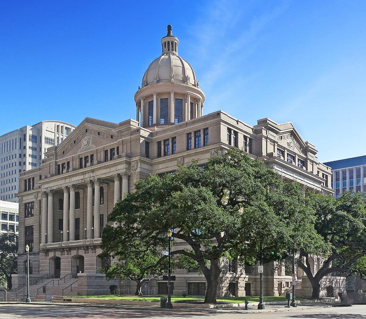Harris County 1910 Courthouse Restored Houston Texas — free Wikimedia Commons media