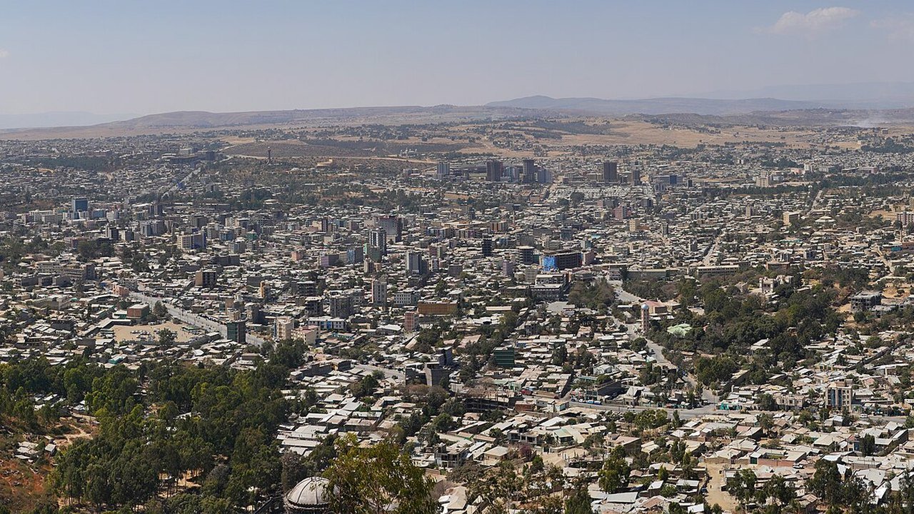Stand-in: 2018 file view of Mekelle from Choma’a Hill, not a photo of this week’s events