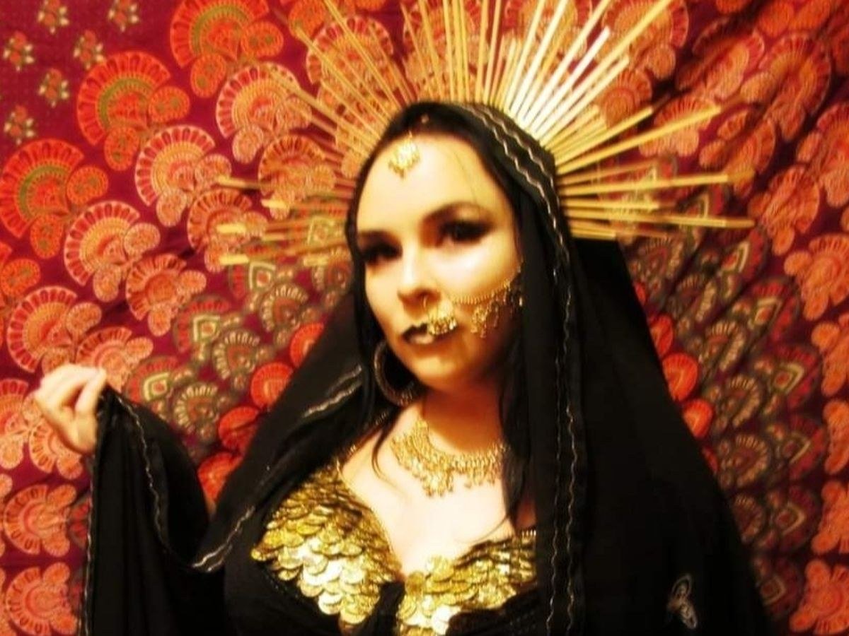 Portrait of Michelle De Vaney, who DJs as DJ Nervosa